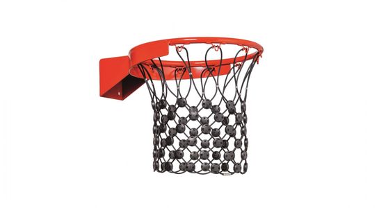 Filet de basket anti-vandalisme en PES tressé noir